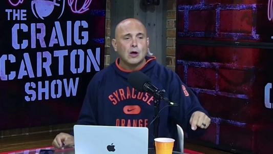 Craig Carton mid-rant