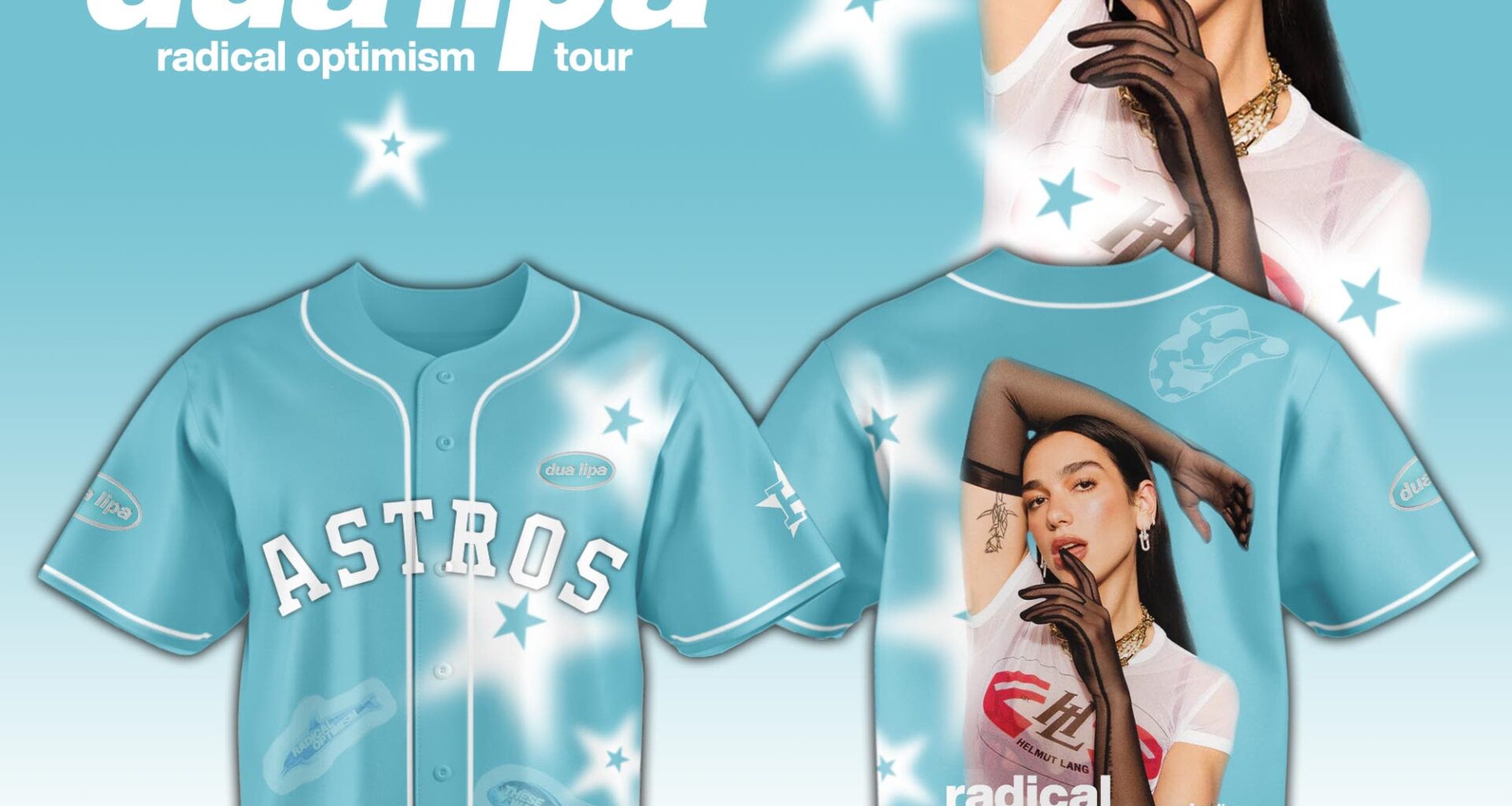Dua Lipa Houston Astros Radical Optimism Jersey