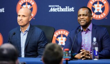 Astros GM and manager face questions about job security after missing playoffs | National Sports