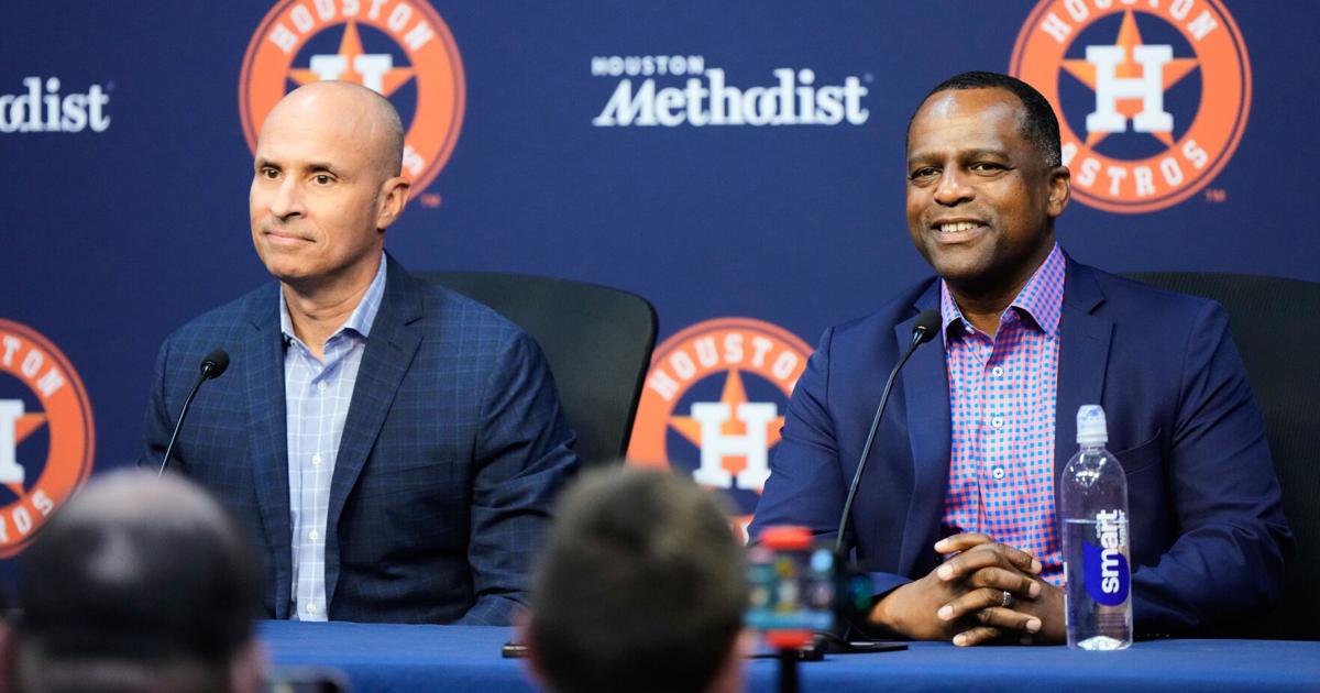 Astros GM and manager face questions about job security after missing playoffs | National Sports