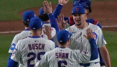 Cubs use 4-run 1st inning to top the Brewers 4-3 and avoid NL Division Series sweep | National Sports