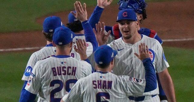 Cubs use 4-run 1st inning to top the Brewers 4-3 and avoid NL Division Series sweep | National Sports