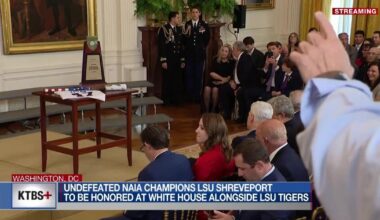 Trump honors 2025 college baseball champs LSU and LSU-Shreveport | Sports