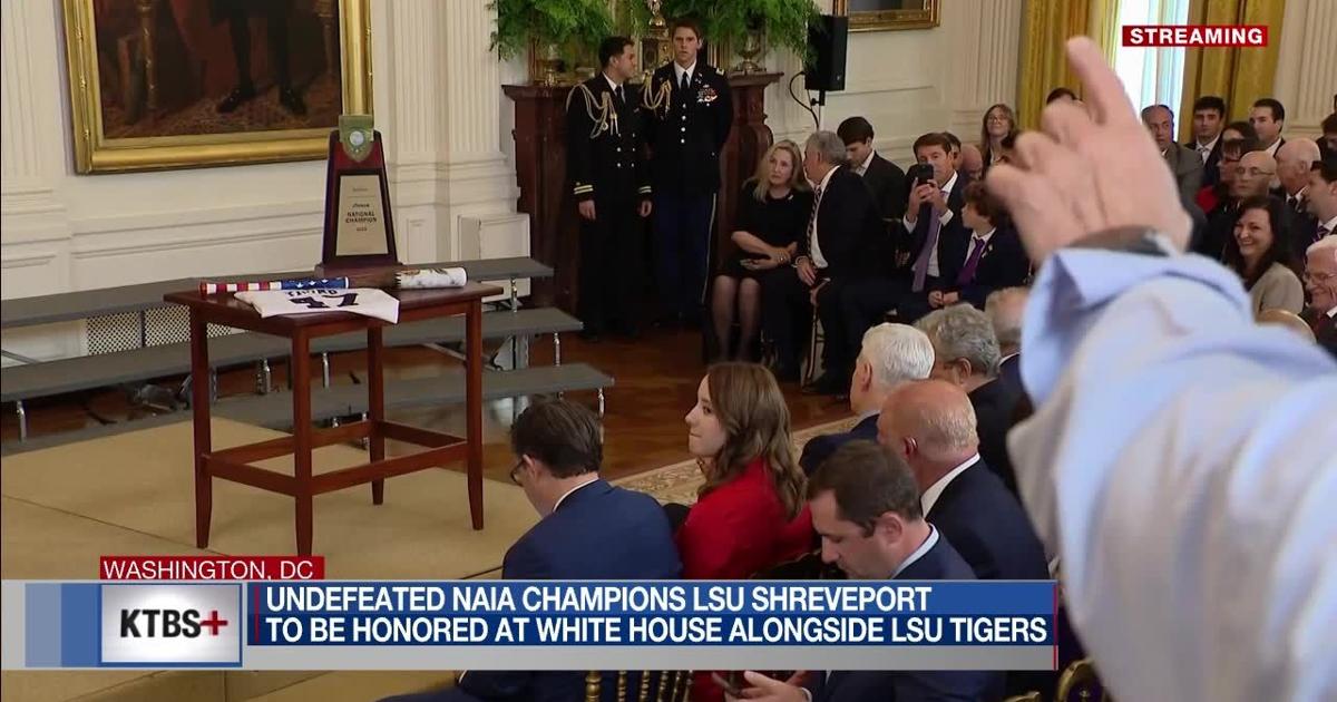 Trump honors 2025 college baseball champs LSU and LSU-Shreveport | Sports