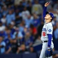Yamamoto dazzles as Dodgers beat Blue Jays 5-1 to level World Series | National
