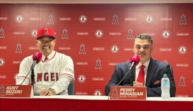 Kurt Suzuki is thrilled to be a first-time manager with the Angels, even on a 1-year contract | National Sports