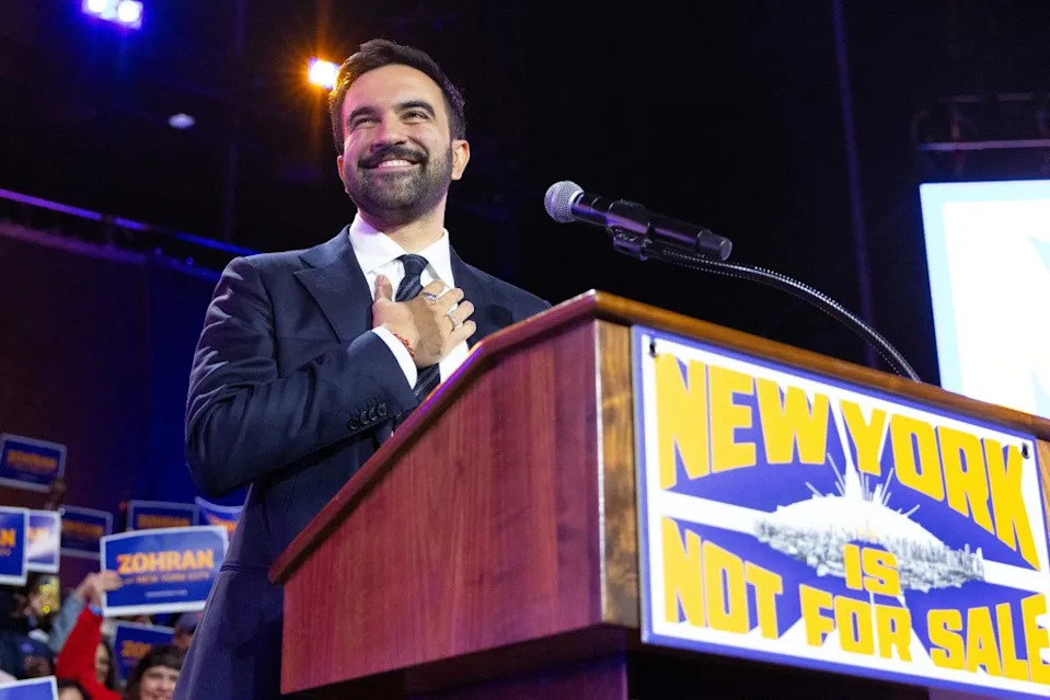 Zohran Mamdani has been leading in the polls leading up to election day. Aristide Economopoulos