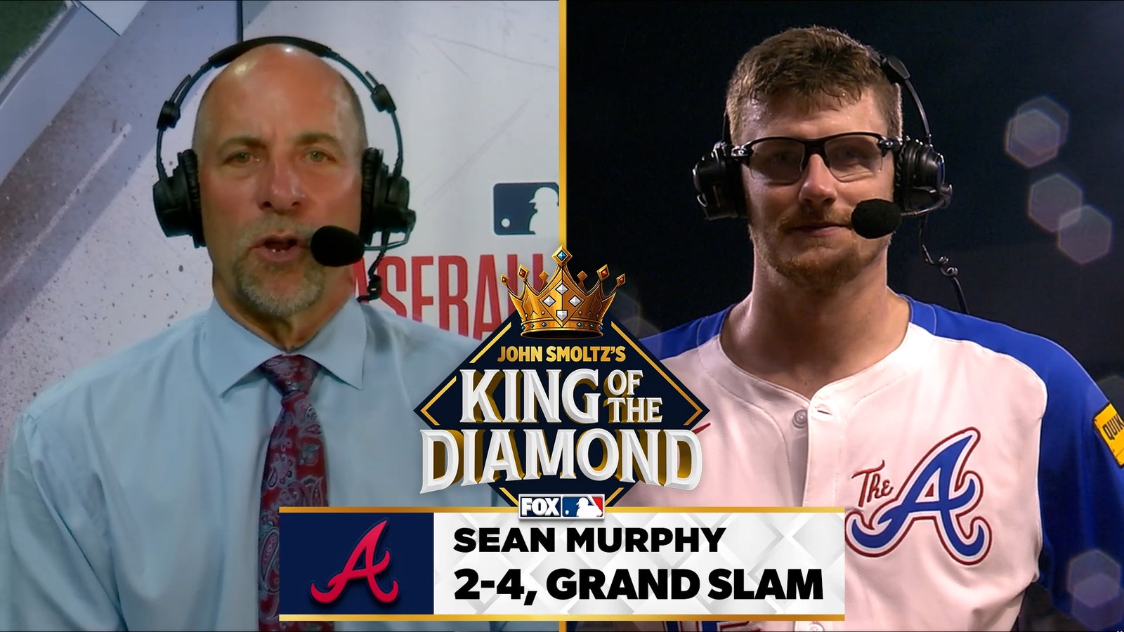 Atlanta Braves' Sean Murphy recaps GRAND SLAM in win vs. Phillies | King of the Diamond