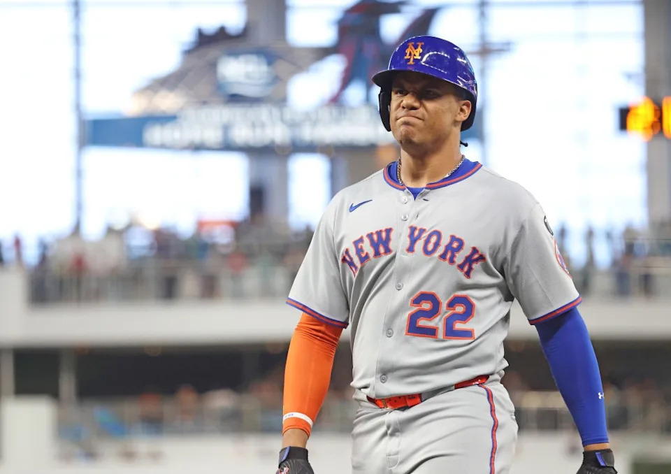 Juan Soto and the Mets missed the postseason by one win. Charles Wenzelberg/New York Post