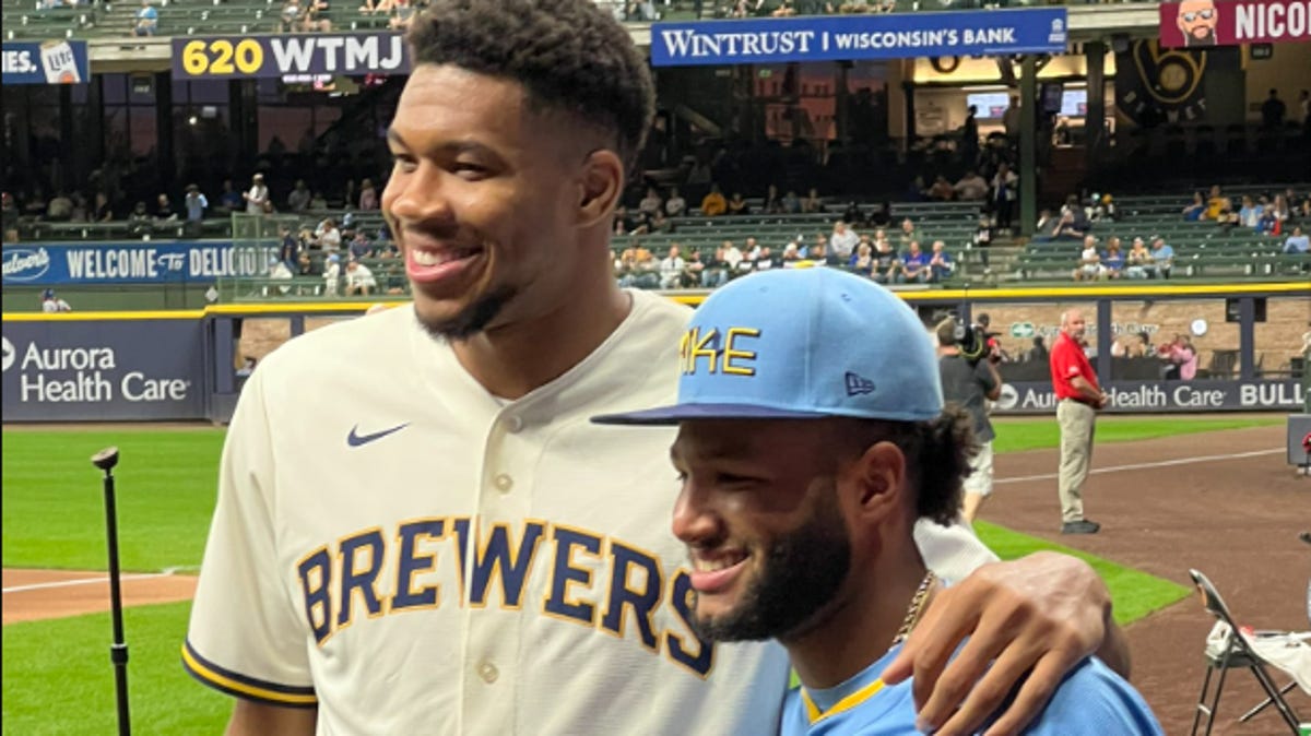 Giannis Antetokounmpo doesn't like Dodgers because they beat Brewers
