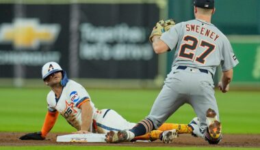 Tigers' four-game win streak ends, drop opener in Houston