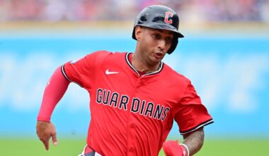 Tom Hamilton radio call of Guardians' Brayan Rocchio walk-off home run