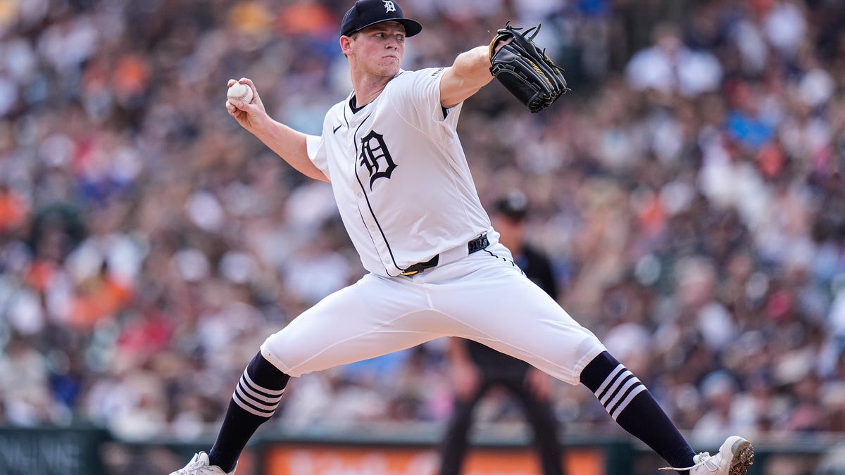 Detroit Tigers' Troy Melton starts vs Cleveland Guardians