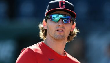 Chase DeLauter MLB debut, injury update Guardians vs. Tigers Game 2