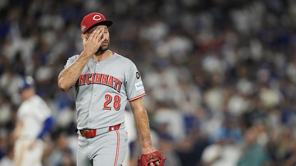 The Dodgers swept the Reds out of MLB playoffs