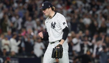 Cam Schlittler stats, highlights from legend-making performance