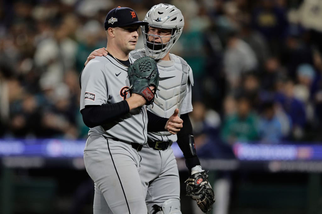 Mariners topple Tarik Skubal in Game 2 but Tigers head to Comerica with high spirits