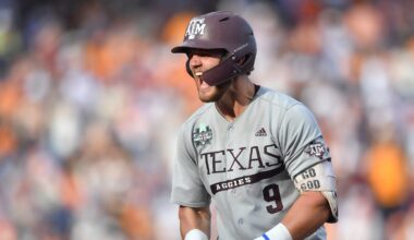 Five Texas A&M baseball players listed as Top 100 MLB prospects
