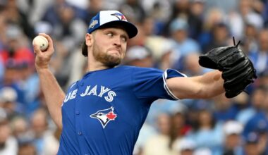 Blue Jays' Trey Yesavage pitching to save season vs Mariners in ALCS