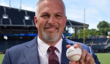 Kansas City Royals' Joel Goldberg at Dillon Lecture Series