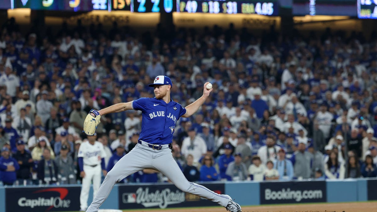 Ex-Brewers pitcher strong for Blue Jays in epic World Series game