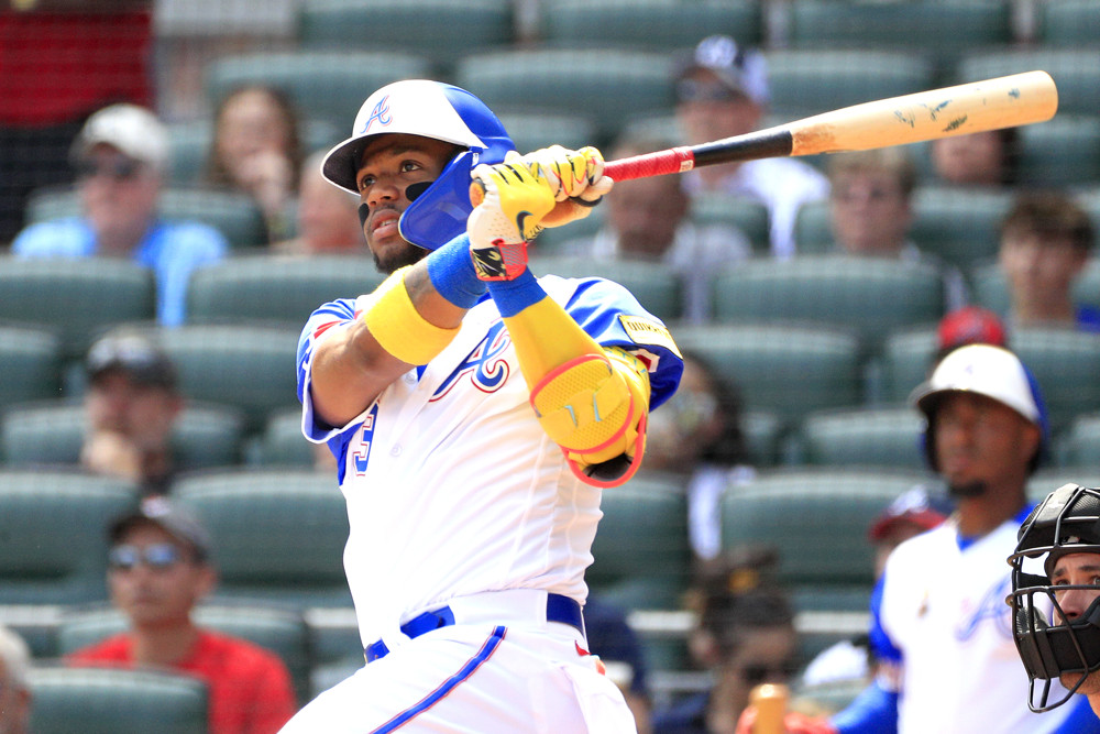 MLB: JUL 01 Marlins at Braves