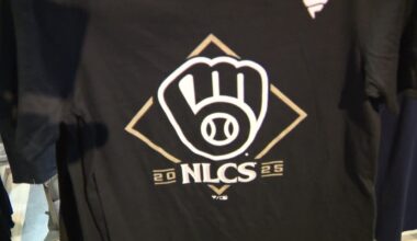 Brewers fans celebrate playoff triumph, gear up for Dodgers in NLCS