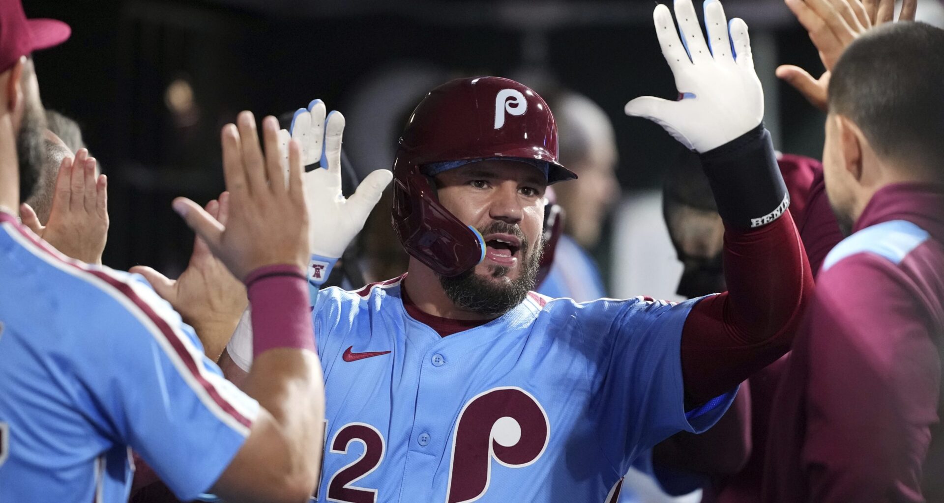 Watch all four of Kyle Schwarber's home runs in historic game