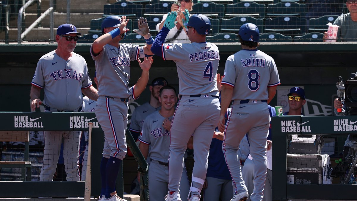 Pederson and Jung hit HRs, deGrom has 6 Ks as Rangers beat A’s 9-6 to sweep series – NBC 5 Dallas-Fort Worth