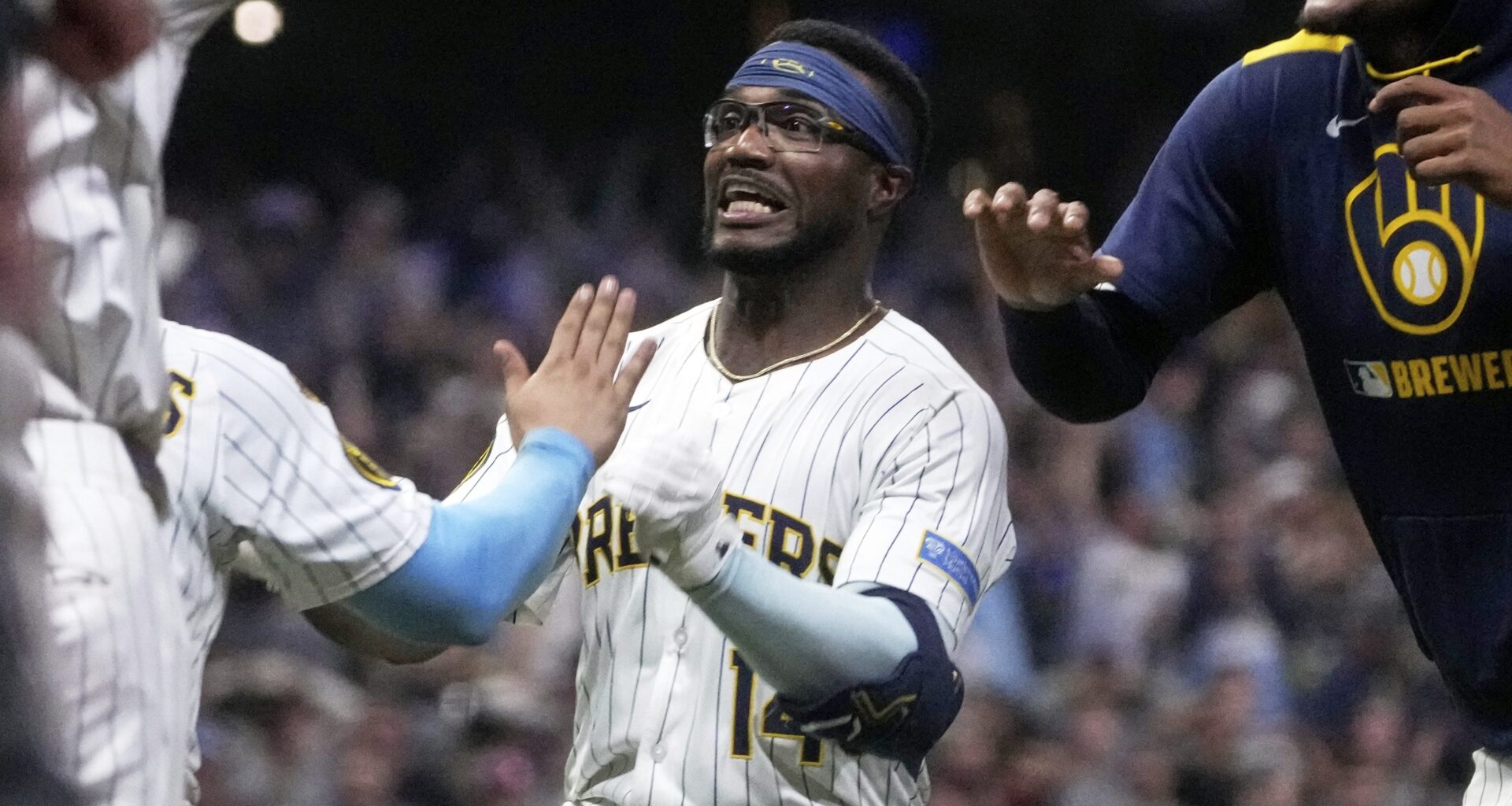 Brewers remain undaunted about hopes of contending in the future after getting swept in NLCS