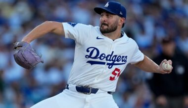 Dodgers pitcher Alex Vesia not with team at World Series, dealing with family matter – San Gabriel Valley Tribune