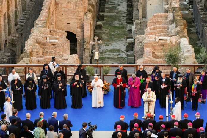 Pope Leo XIV participates in inter-religious meeting at the Vatican