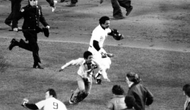 October 18, ‘Mr. October’ hits three homers to clinch World Series