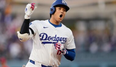 Ohtani homers to lead off Dodgers' NL Wild Card opener