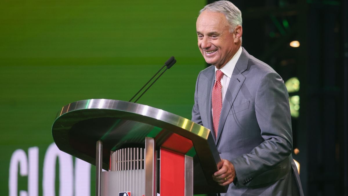 Rob Manfred Happy With Early MLB Playoff Viewership Figures