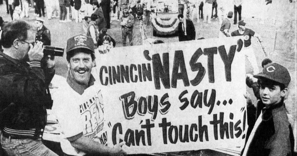 How Dayton reveled in the Cincinnati Reds’ 1990 World Series championship