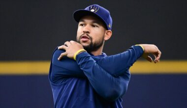If Blake Perkins Attains Arbitration Eligibility, Will He End Up as Trade Bait for Brewers? - Brewers