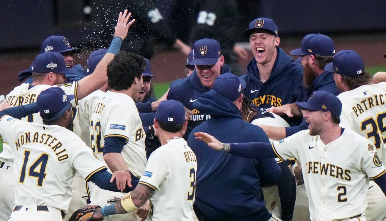 Fans cry tears of joy after Brewers advance to NLCS