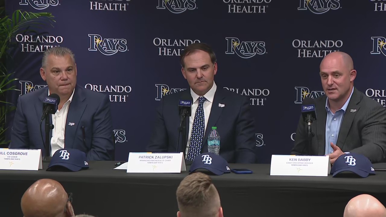 Rays new ownership press conference