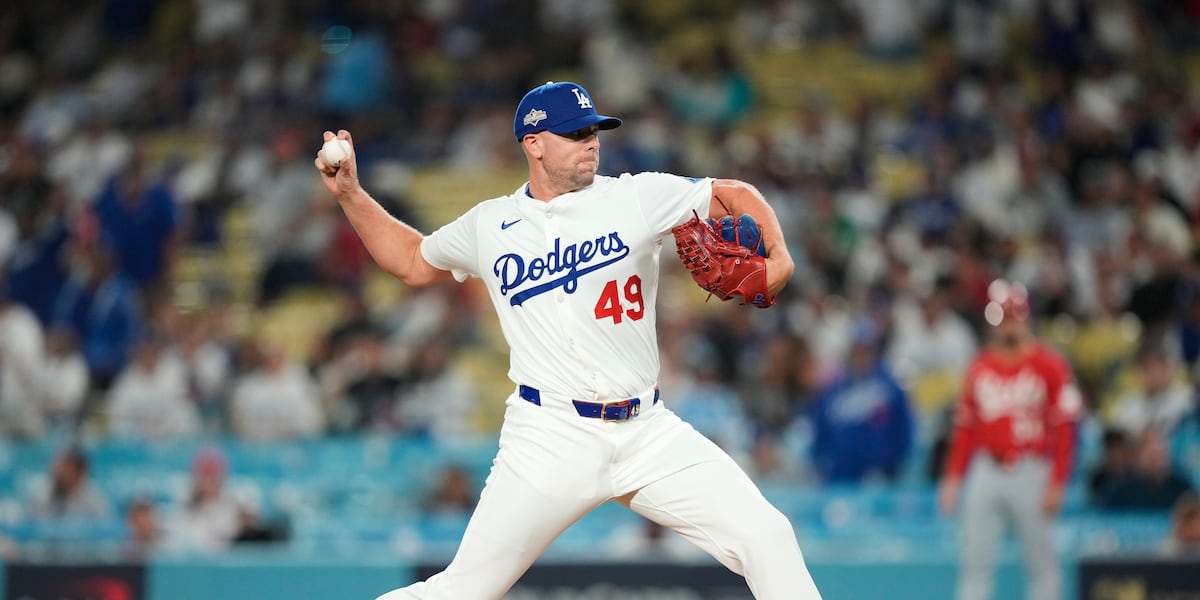 Osage City’s Blake Treinen helping power Dodgers’ 2025 playoff push