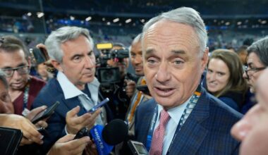 Rob Manfred increasingly confident major leaguers will play in 2028 Olympics