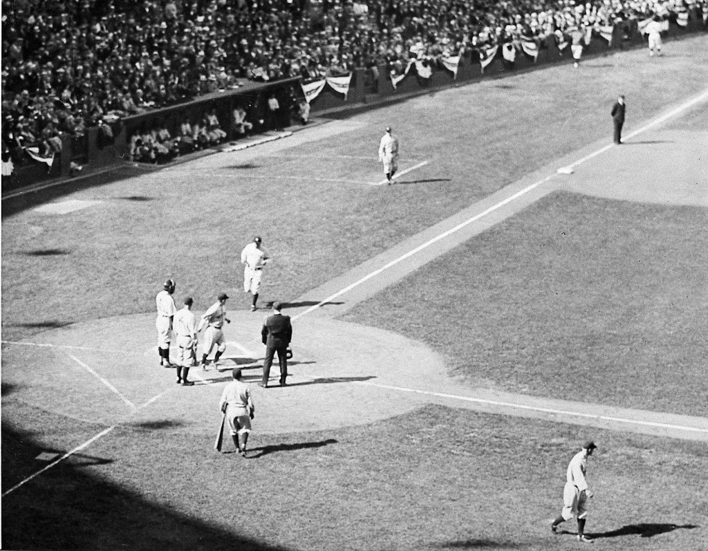 Babe Ruth calls his shot at Wrigley Field