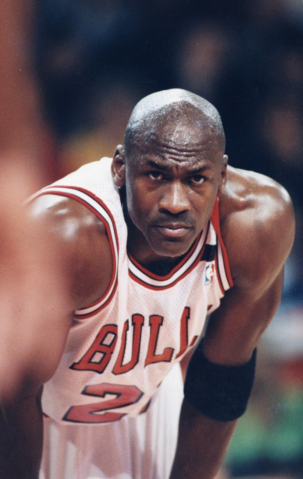 Michael Jordan in 1992. (Chicago Tribune historical photo)