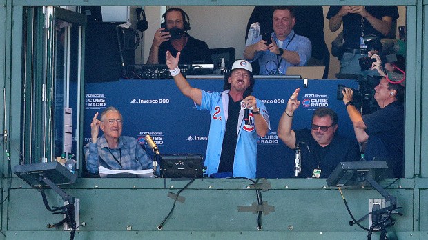 Eddie Vedder, lead singer of Pearl Jam, sings "Take Me...