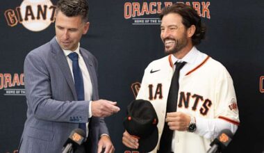 Tony Vitello takes daunting step from college ranks to MLB dugout as Giants manager