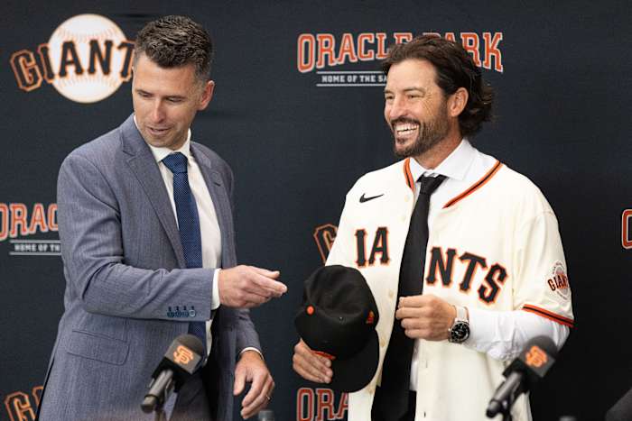 Tony Vitello takes daunting step from college ranks to MLB dugout as Giants manager