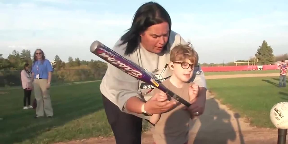 Beep Baseball helps blind athletes play ball in Dubuque