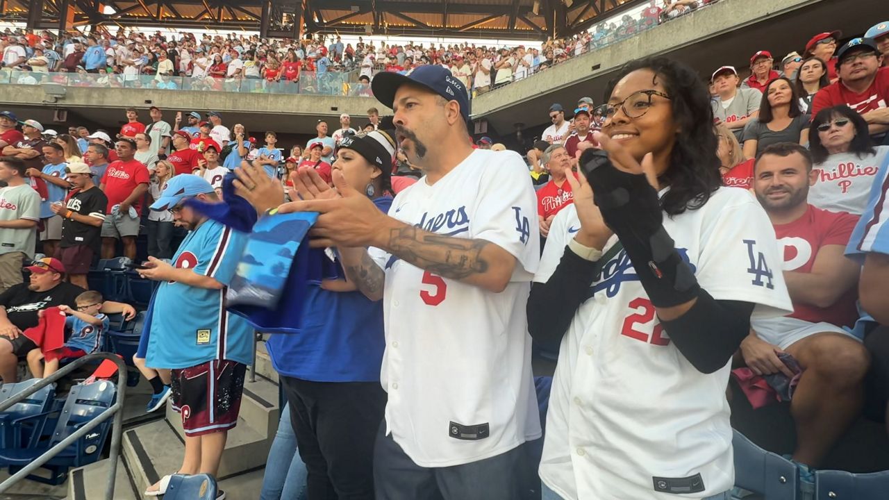 Dodgers fans traveling to Philly for NLDS ready for madness