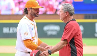 Tony Vitello, Dave Van Horn, Arkansas baseball, Tennessee baseball, San Francisco Giants