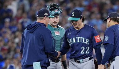 Seattle Mariners Bryan Woo...